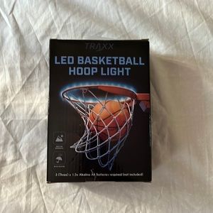 Waterproof basketball hoop LED light